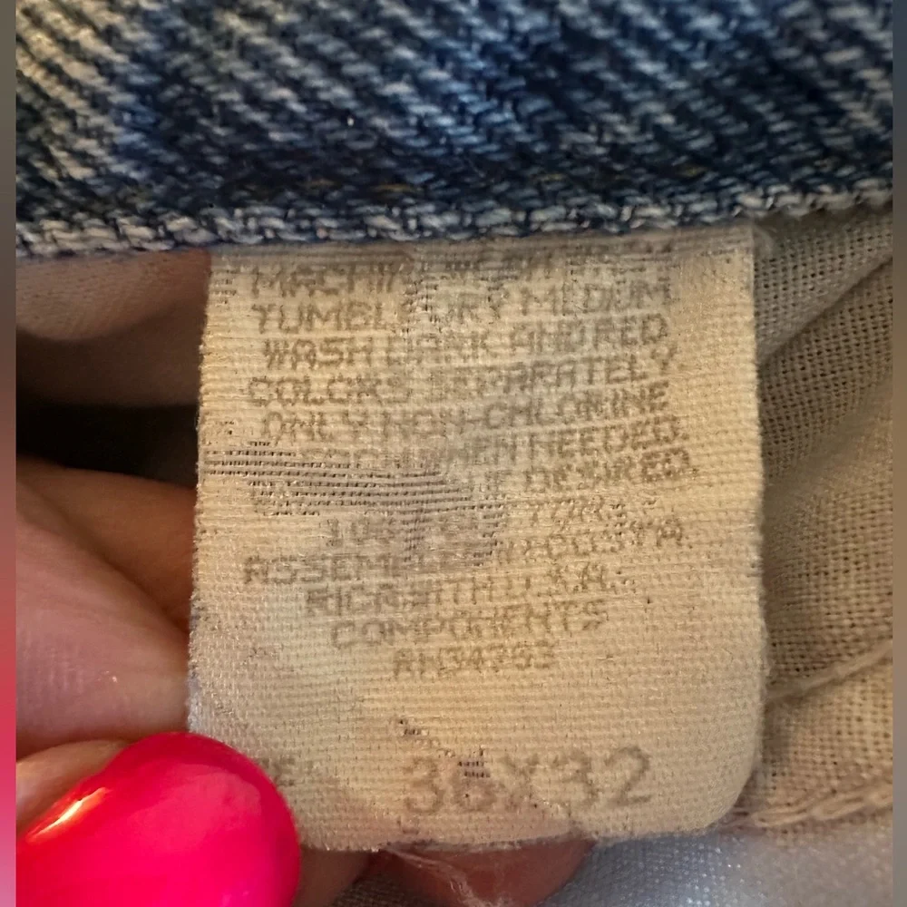 Lee Jeans Vintage Loose Fit Light Wash Jeans 36x32